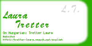 laura tretter business card